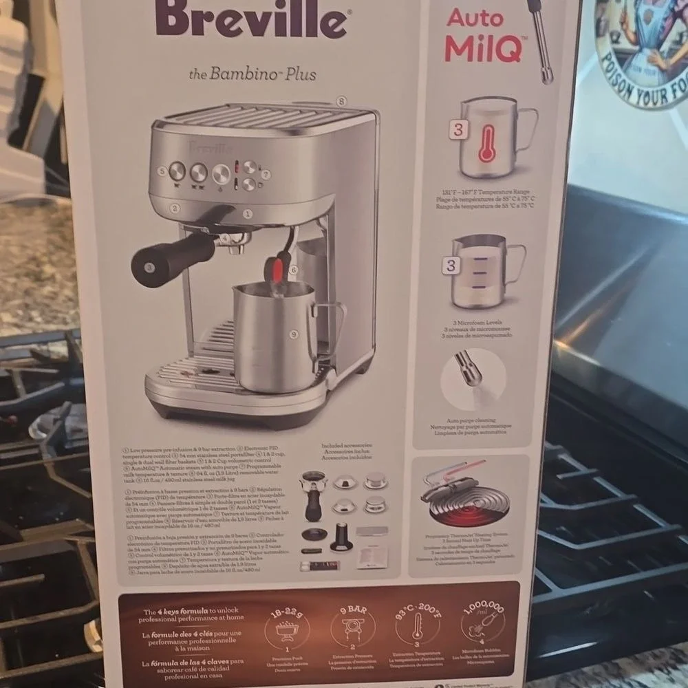 Breville Bambino Plus Espresso Machine
